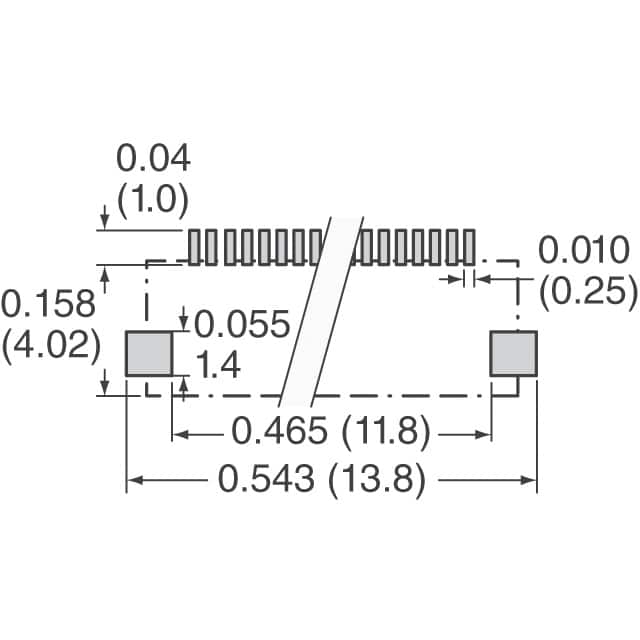 XF2N21153 Omron Electronics Inc-EMC Div  Ensembles de connecteurs FFC FPC (Flat Flexible)